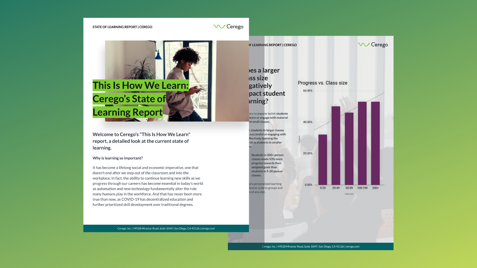 Cerego's State of Learning Report
